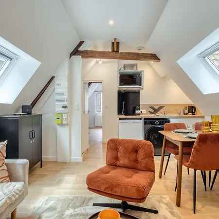 Appartement Terra Bella - Joli Renove Vue Sur L'eglise Saint Maclou Rouen