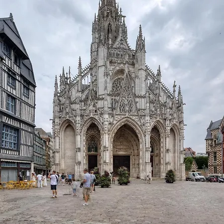 Terra Bella - Joli Renove Vue Sur L'eglise Saint Maclou Appartement